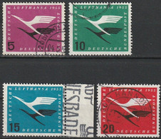 Mi. 205/208 O - Used Stamps