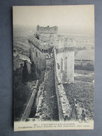 CPA  30  Gard VILLENEUVE LES AVIGNON - Fortifications Et Tours Jumelles Du Fort Saint André XIVè Siècle  1910 - Villeneuve-lès-Avignon