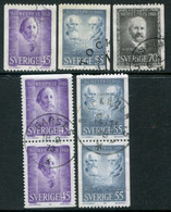 SWEDEN 1970 Nobel Laureates Of 1910 Used.  Michel 697-99 - Used Stamps