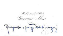 Biglietto Auguri - Historical Documents