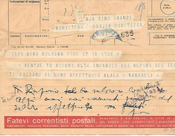 Telegramma - Historical Documents