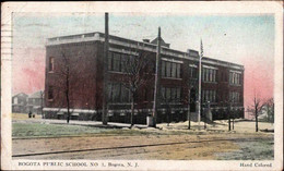 ! USA, Postcard, Ansichtskarte Bogota Public School, New Jersey, 1928 - Autres & Non Classés