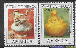 Peru Mnh ** 14 Euros 1989 - Peru