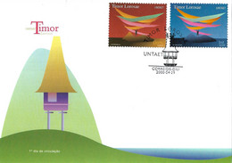 Timor FDC UNTAET 2000 - Timor Orientale