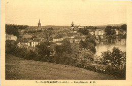 Castelmoron * Vue Générale Du Village - Castelmoron