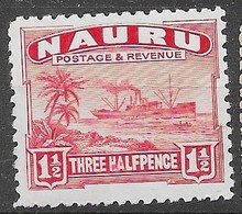 Nauru 1924-27 Mnh ** White Paper - Nauru