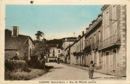 Cancon * Rue Du Marché Couvert * Villageois - Otros & Sin Clasificación