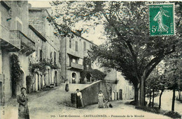 Castillonnès * Promenade De La Mouthe * Magasin Commerce Pétrins Mécaniques */ Rue Villageois - Other & Unclassified