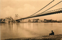 Couthures Sur Garonne , Près Ste Bazeille * Vue Sur La Garonne * Pêche à La Ligne Pêcheur - Autres & Non Classés