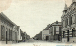 Pecq  Rue De Courtrai Voyagé En 1902 - Pecq