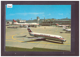 FORMAT 10x15cm - FLUGHAFEN ZÜRICH KLOTEN - AVION - AVIATION SUISSE - TB - Kloten