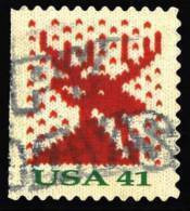 Etats-Unis / United States (Scott No.4211 - Noël / 2007 / Christmas) (o) P3 [Perf 11.25 X 11] - Used Stamps