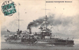 CPA Marine Française - Brennus - Bateau Militaire - Guerre