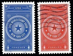 Etats-Unis / United States (Scott No.5010-11 - 2016 WORLD STAMP SHOW) (o) - Used Stamps