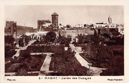 CPA Rabat - Jardin Des Oudayes - Rabat