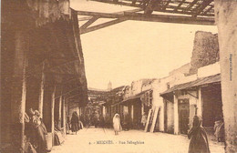 CPA Meknes - Rue Sébaghine - Meknes