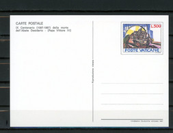 AG2-38 Vatican  Entier Postal N° P30 En Parfait état A Saisir !!! - Postal Stationeries