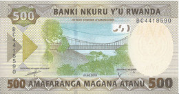 RWANDA - 500 Francs 2019 UNC - Ruanda