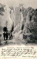 Delcampe - Grindelwald - Gletscher Mit Eishöhle (7287) * 25. 8. 1904 - Grindelwald