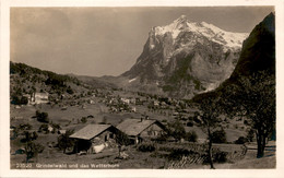 Delcampe - Grindelwald Und Das Wetterhorn (23520) - Grindelwald