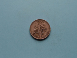 1926 > 50 Cent. ( KM 22 ) > ( Uncleaned Coin / For Grade, Please See Photo ) ! - 1910-1934: Albert I