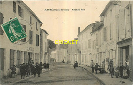 79 Mauzé Sur Le Mignon, Grande Rue, Groupes D'habitants, Bazar ... - Mauze Sur Le Mignon