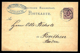 ENTIER POSTAL - INOWRAZLAW - 1877 - GANZSACHE - POSTAL STATIONARY - - Stamped Stationery