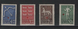 Finland Michel Cat.No. Mnh/** 271/274 - Unused Stamps