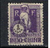 INDOCHINE      N°  YVERT TAXE 35 OBLITERE  ( OB 3/23 ) - Postage Due