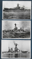 BATEAUX   - 3 Cartes - Warships