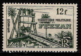 Fezzan  - 1949 -  Puits, à Gorda  - N°49  - Neuf ** - MNH - Unused Stamps