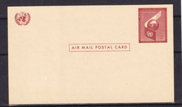 Nations Unies - Carte Postale Poste Aérienne - Entier Postal - - Luftpost