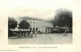 Casteljaloux * Un Coin De La Place Gambetta * Commerce X. VASSAL - Casteljaloux