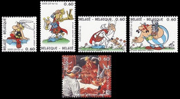 3433/3438**(BL123) - Astérix - Chez Les Belges / Bij De Belgen / Dein Den Belgiern / Among Belgians - Philabédés (comics)