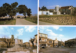 CPM - 1975 - GALLARGUES LE MONTUEUX - VUE GENERALE - LA CAVE - LA COOPERATIVE - LE TEMPLE - LA PLACE - CL.31.056 - Gallargues-le-Montueux