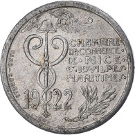 Monnaie, France, 10 Centimes, 1922 - Monétaires / De Nécessité