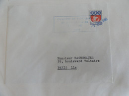 GREVE DES POSTES 1968  PLI OBLITERE PAR LA CHAMBRE DE COMMERCE ET D'INDUSTRIE DE SAINT DIE 05/06/68 - Autres & Non Classés