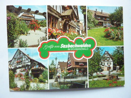 SASBACHWALDEN - Blumen Und Weinort Im Badischen Schwarzwald - Sasbach