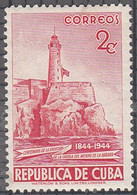 CUBA    SCOTT NO 432  MINT HINGED  YEAR  1949 - Nuevos