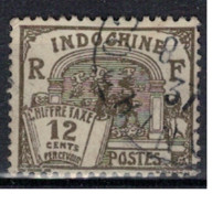 INDOCHINE      N°  YVERT TAXE 53 OBLITERE  ( OB 3/23 ) - Postage Due