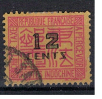 INDOCHINE      N°  YVERT TAXE 68 OBLITERE  ( OB 3/24 ) - Segnatasse