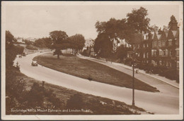 Mount Ephraim And London Road, Tunbridge Wells, Kent, C.1930s - RP Postcard - Tunbridge Wells