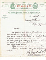 Brief 1903 - MAGDEBOURG - Edm. KOCH & Cie - Schriftgisserei - Fonderie De Caractères Et Gravures - Imprenta & Papelería