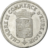 Monnaie, France, Chambre De Commerce D'Eure-et-Loire, 25 Centimes, 1922, SUP - Monétaires / De Nécessité