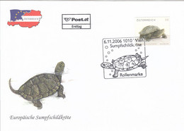 FDC AUSTRIA 2624,turtles - Turtles