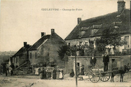 Couleuvre * Le Champ De Foire * Attelage * Villageois * Auberge Du Plan De Foire - Autres & Non Classés