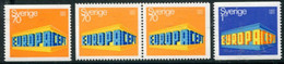 SWEDEN 1969 Europa MNH / **.  Michel 634-35 - Ungebraucht