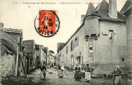 Désertines * La Rue Du Préau * Environs De Montluçon * Villageois - Other & Unclassified