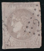 France N°41B - Oblitéré - B/TB - 1870 Bordeaux Printing
