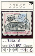 Berlin 1979 - Germany 1979 - Michel 591 Mit ESt - Ersttagsstempel BERLIN - Gebraucht